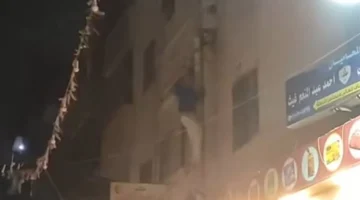 تحرك أمني.. فحص فيديو سيدة تلقي صغارها من شرفة منزلها في المطرية